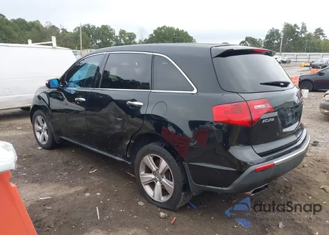 2011 Acura Mdx Technology Package z USA, uszkodzony, nr VIN 2HNYD2H66BH549125